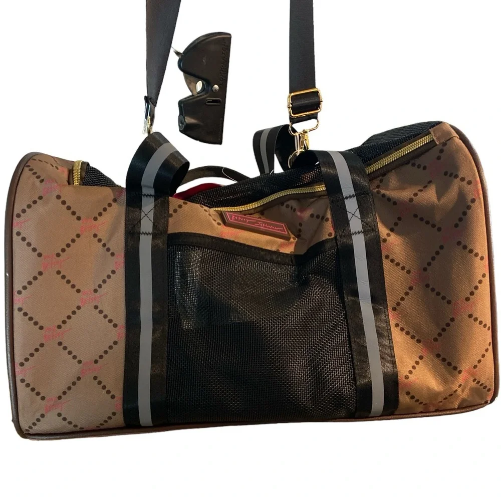 Betsey Johnson dog carrier NWT